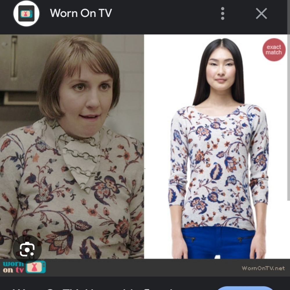 Club Monaco Floral Sweater